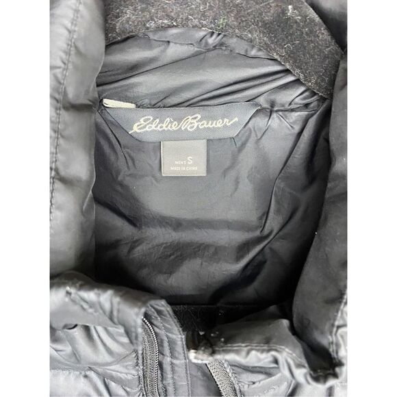 Eddie Bauer men’s puffer color block front zip down jacket size small - Picture 5 of 6